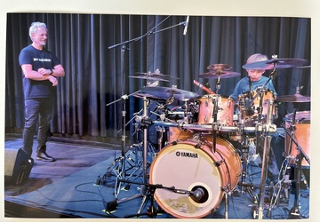 🥁 Peter Schöndorfer trifft Dave Weckl – ein unvergesslicher Moment im Cinema Paradiso Beitragsbild